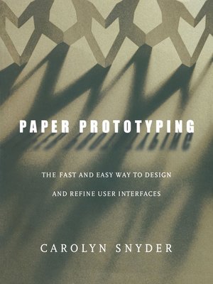 cover image of Paper Prototyping